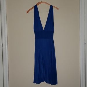 Carolina collection navy blue cocktail dress